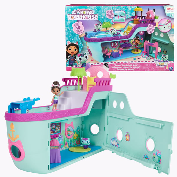 Gabby''s Dollhouse 6068572, Action/äventyr, 3 År, AAA, Multifärg