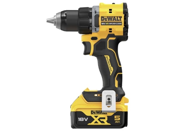 DEWALT DCD794P2T-QW DCD794P2T-QW Akkuporakone 18 V 5 Ah Litium sis. ylimääräinen akku, sis. laturi, matkalaukku