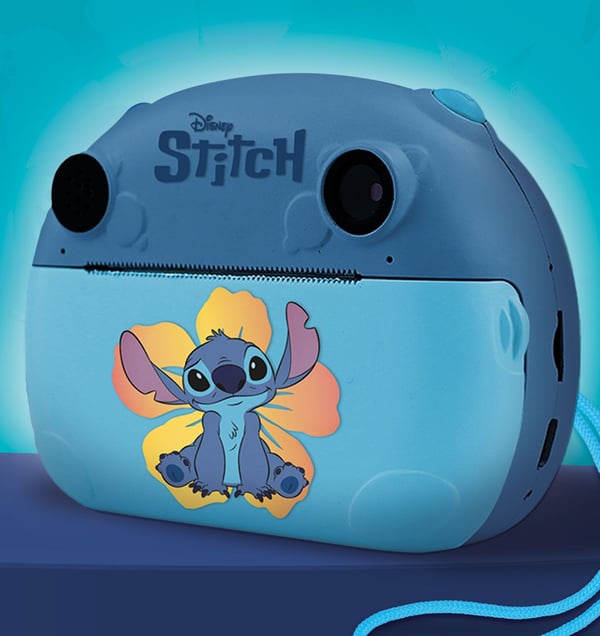 Lisciani 107247 Stitch-tulostuskamera 3-in-1, sininen