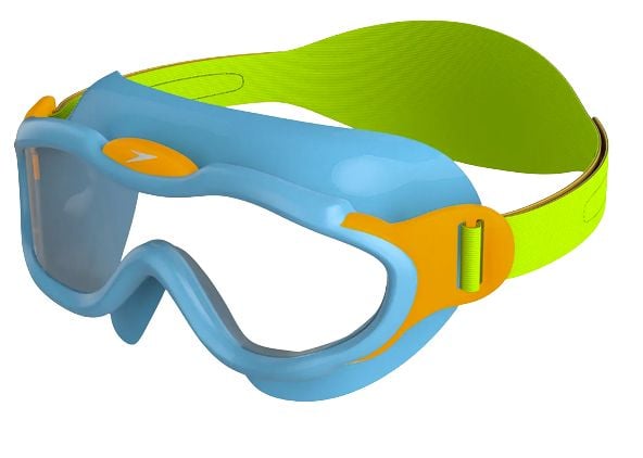 Speedo Biofuse, Unisex, En storlek, Blå, Transparent, Grön, Junior