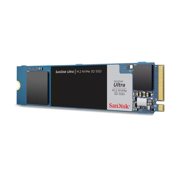 SanDisk Ultra 3D - SSD - 1 TB - intern - M.2 2280 - PCIe 3.0 x4 (NVMe)