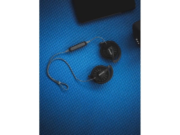 Koss KSC35 trådløse hodetelefoner med øreklips, Bluetooth og mikrofon, svart