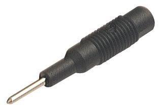 Hirschmann 973600100, Testausanturi, Musta, Polypropeeni (PP), -20 - 60 °C, 30 V, 6 A