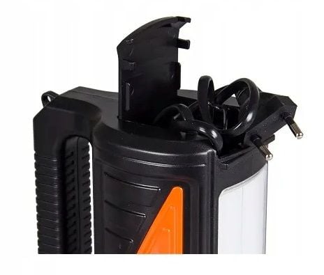 Libox Latarka akumulatorowa szperacz LB0167, Käsikokoinen taskulamppu, Musta, Oranssi, Muovi, Painikkeet, LED, 1,6 W