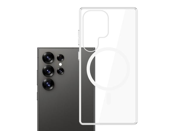 3MK 3MK MagCase Sam S25 Erittäin kirkas/selkeä yhteensopiva MagSafen kanssa