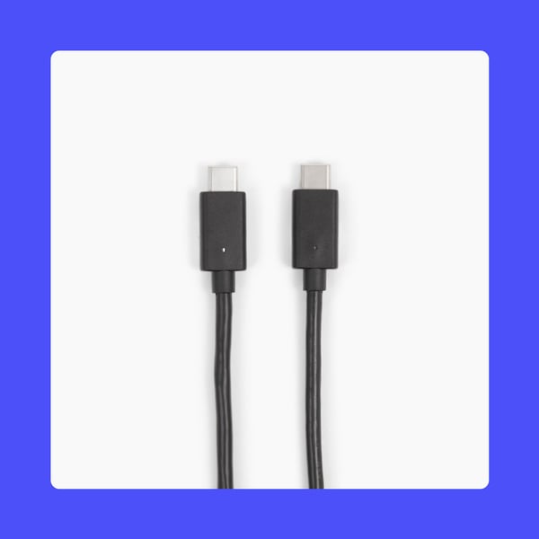 Owl Labs - USB-kabel - USB-C (hane) till USB-C (hane) - 4.87 m - svart