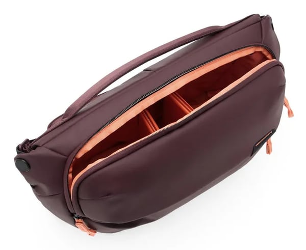 Peak Design Everyday, Sling-reppu, Mikä tahansa tuotemerkki, Olkahihna, Notebook-lokero, Burgundi