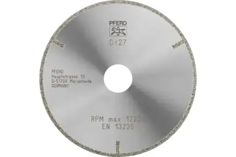 PFERD D1A1R 125-2-22,23 D 427 GAG, Plast, PFERD, 2,22 cm, 12,5 cm, 1 stk.