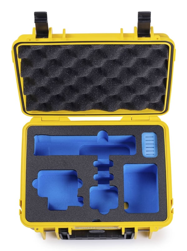 B&W Cases PP.41.GoPro13, Kova kotelo, Keltainen, Polypropeeni (PP), Vaahto, Yksivärinen, 4100 L