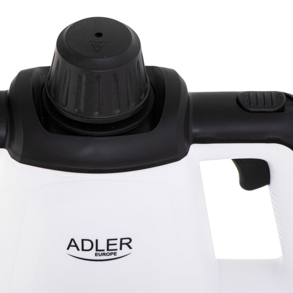 Adler AD 7038 kannettava höyrypesuri 1200 W 3,5 bar 0,45 l, musta/valkoinen
