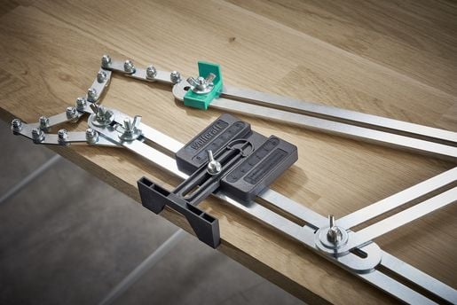 wolfcraft GmbH 5210000, Stair gauge, Musta, Ruostumaton teräs, Ruostumaton teräs, Eurooppa