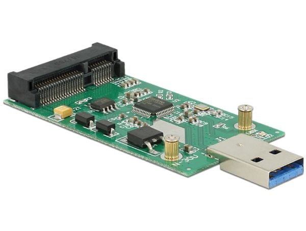 DeLOCK 62681 USB 3.0 til mSATA-adapter 5 Gbit/s