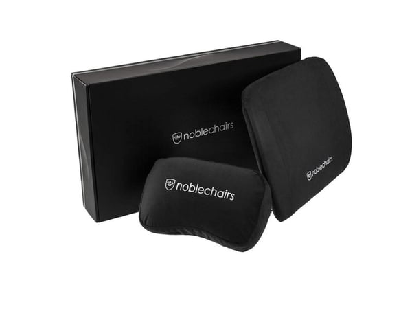 noblechairs putesett med memory foam - svart