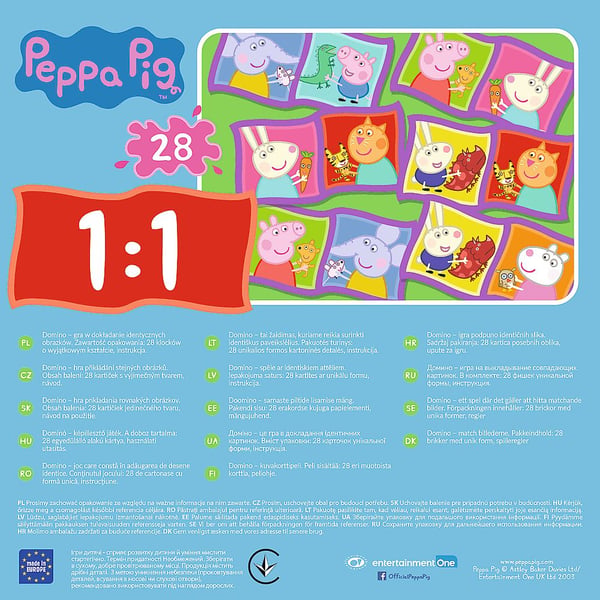 Peppa Pig 02066, Barn, Plast, Gutt/Jente, Peppa Pig, 3 år, 25 min