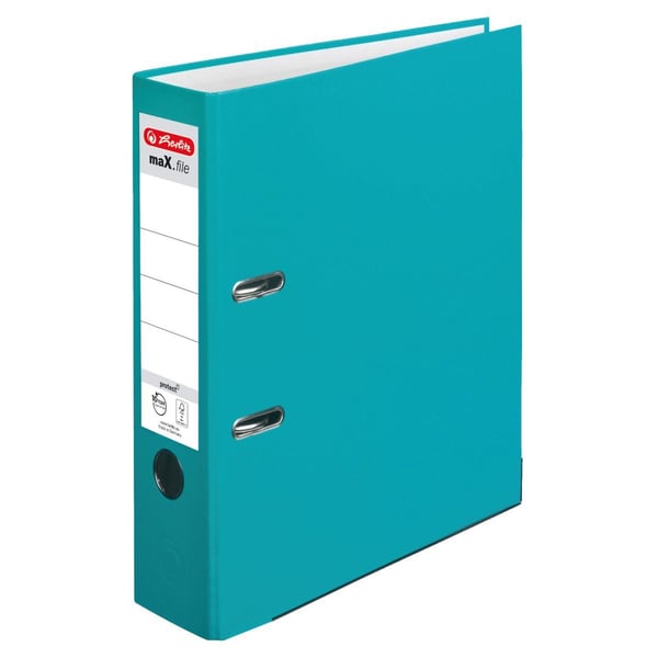 Herlitz 10094829, Säilytys, Metalli, Polypropeeni (PP), Turkoosi, Saksa