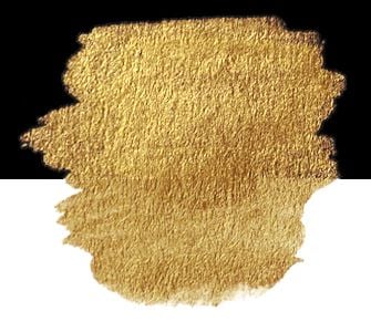 FINETEC® perlemorsfarget akvarellpalett | Royal Gold