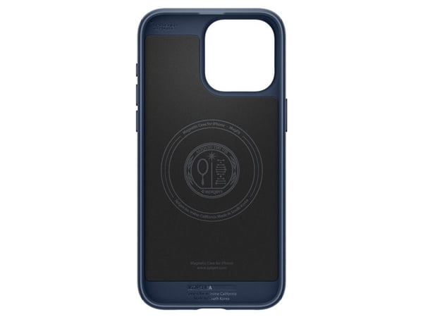 Spigen ACS06598, Suojus, Apple, iPhone 15 Pro Max, 17 cm (6.7"), Laivasto