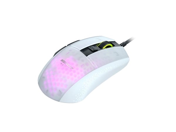 Turtle Beach Burst Pro, Oikeakätinen, Optinen, USB A-tyyppi, 16000 DPI, Valkoinen