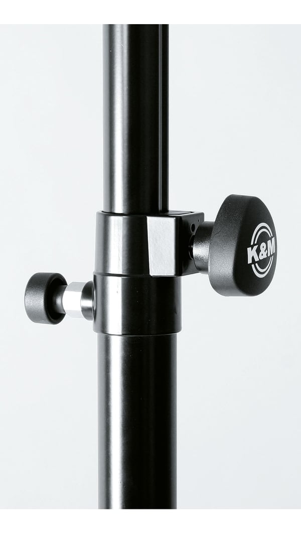 König & Meyer 21368, Dansbandspinne, Svart, König & Meyer, Stål, 35 kg, 1100 - 1800 mm