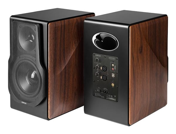 Edifier S3000MKII aktiivikaiuttimet 2.0 Bluetooth 256 W, musta/ruskea