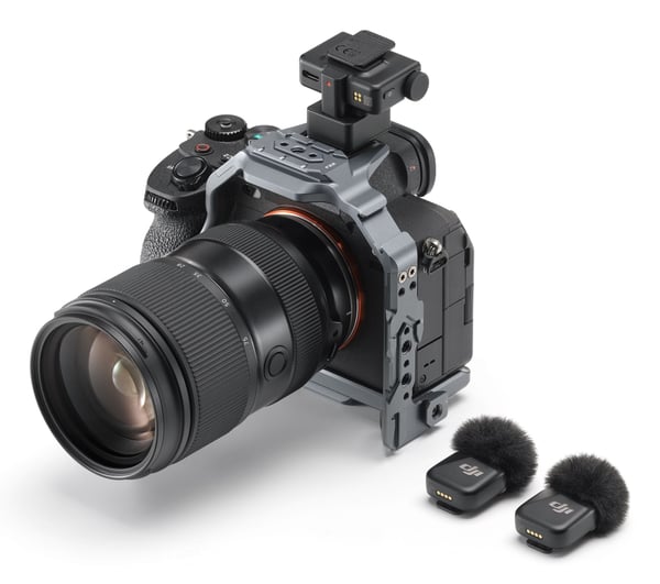 DJI 108899, Adapteri, DJI, Mic Mini, Mic 3, Musta, 27,5 mm, 24 mm