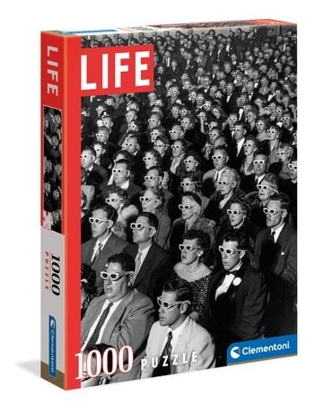 Clementoni Life Magazine - Life in 3D - puslespill - 1000 deler