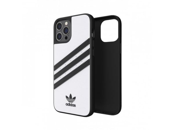 Adidas 3-Stripes, Etui, Apple, iPhone 12 Pro Max, 17 cm (6.7"), Svart, Hvit