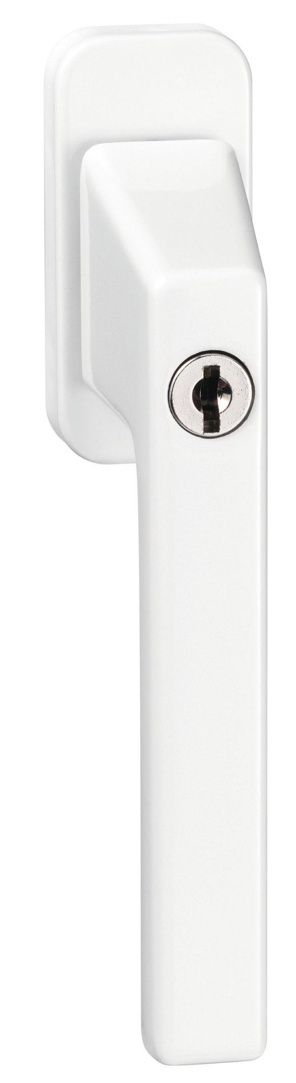 ABUS ABFS30215 fönsterhandtag, låsbart, vit