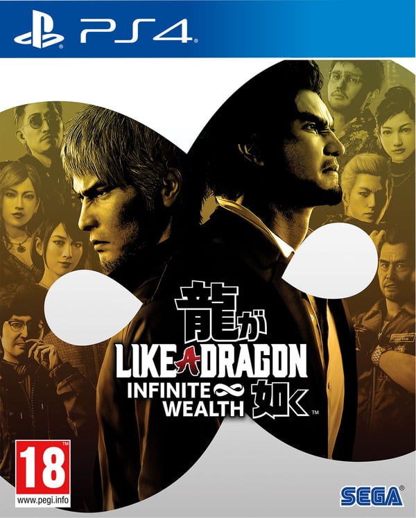 SEGA Like a Dragon: Infinite Wealth, PlayStation 4, M (Mature), Fyysinen media