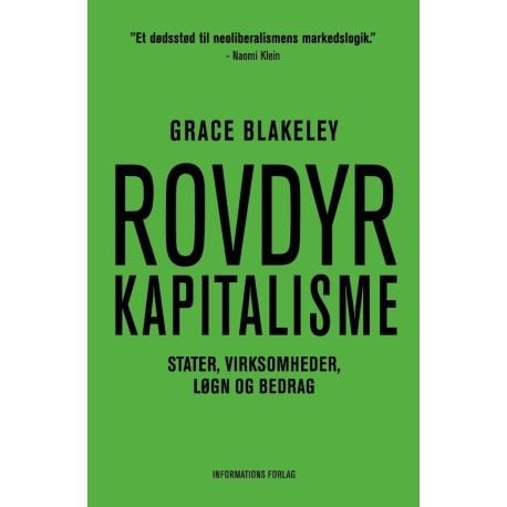 Rovdjurskapitalism | Grace Blakeley | Språk: Danska