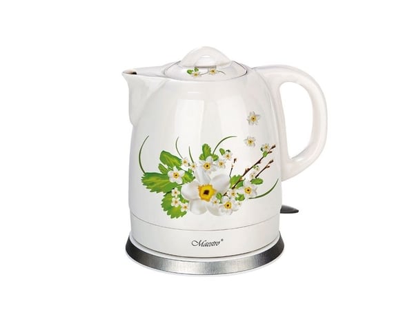 Maestro vattenkokare MR-066 – Röda blommor/Vit