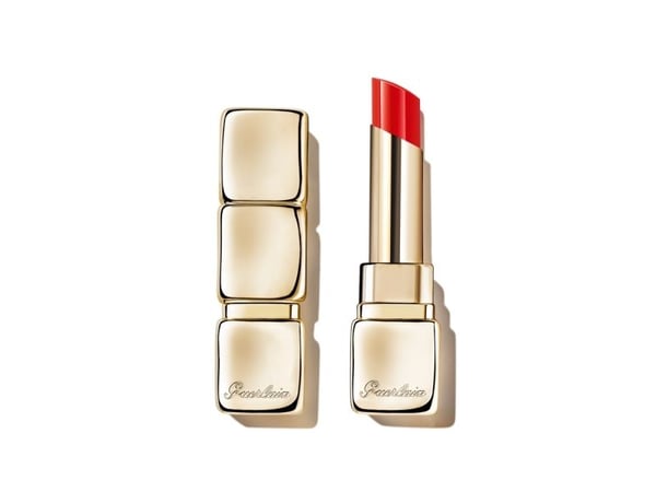 Guerlain KissKiss Shine Bloom, Koral, Peach Kiss, 1 farger, Farging, Fuktighets krem, Kvinner, Shine (lys)