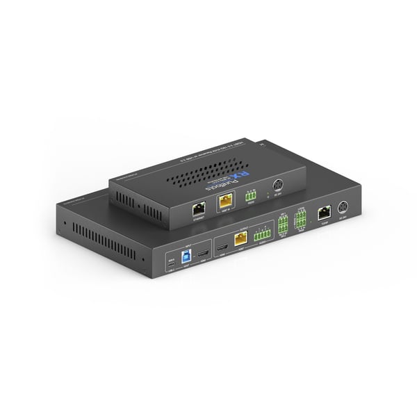 PureTools - HDBaseT 3.0 KVM Extender Set - USB-C/HDMI + USB Data ja Ethernet