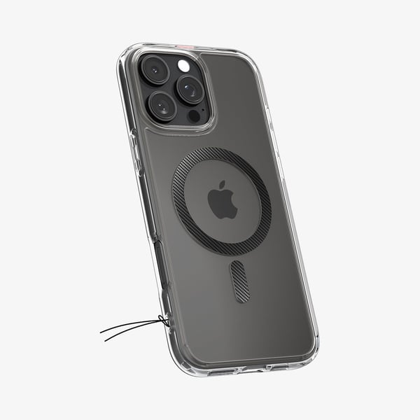 Spigen Ultra Hybrid (MagFit), Mobilskal, Apple, iPhone 16 Pro, 16 cm (6.3"), Transparent