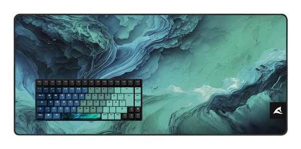 Sharkoon SKILLER SGK50 S3 Design Bundle - D4, Multifärg, Bild, Halksäkert underlag, Spelmusmatta