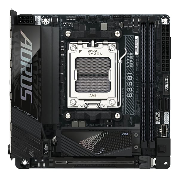 GIGABYTE B850I AORUS PRO -emolevy, AM5, Mini-ITX, DDR5
