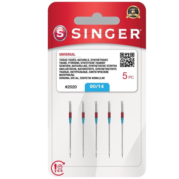 SINGER nål N2020 -14/90 blisteri 5 stk.