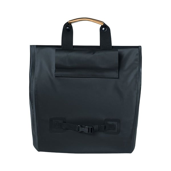 Basil Urban Dry, Bakre, Sykkelveske, Presenning, Svart, 25 l, 5 kg