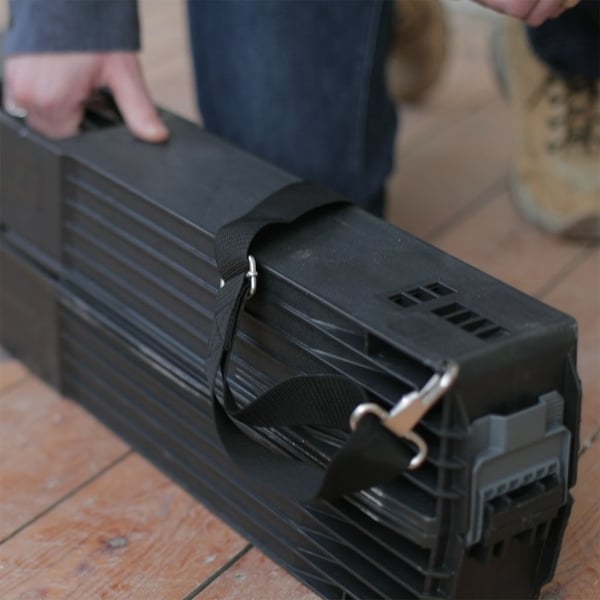 Stanley 1-97-475, 340 kg, alumiini, metalli, muovi, alumiini, musta, 101,7 mm, 12,5 mm, 7,58 cm