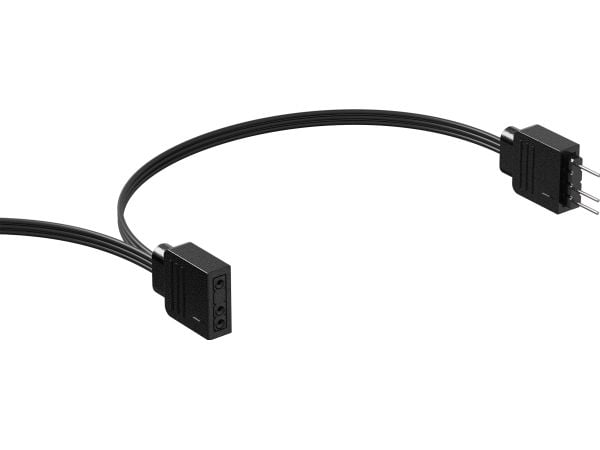 CORSAIR RS120 ARGB PWM chassifläkt 120 mm, svart, 3-pack
