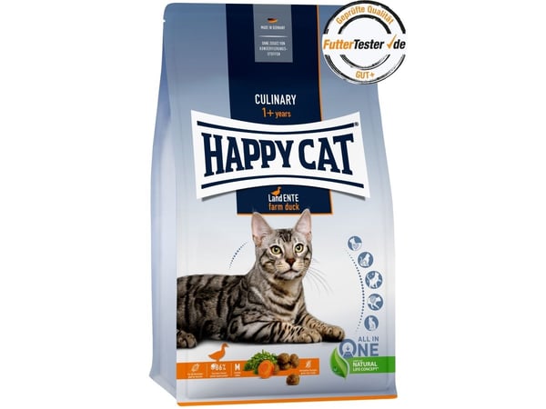 Happy Cat 70566, Aikuinen, Kaikille roduille, Ankka, 1,3 kg, Ei sisällä viljaa