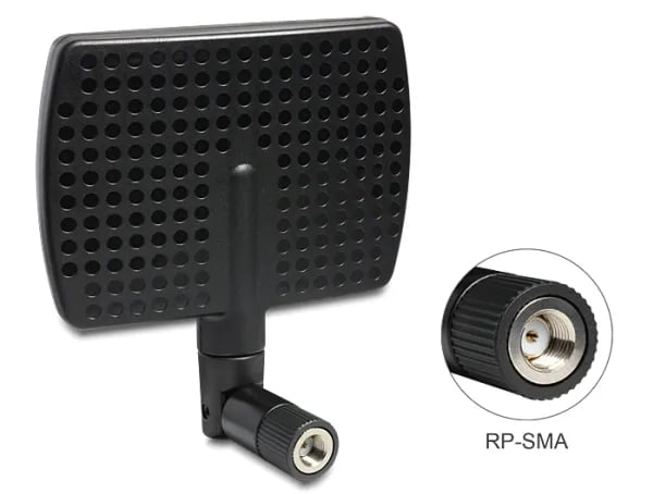 Delock RP-SMA WLAN Antenna - Antenne - Wi-Fi - 5 dBi, 7 dBi - direksjonal