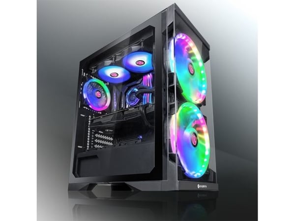 RAIJINTEK RAITUBO-H100, Slangesett, Polyetylentereftalat-glykol (PETG), Gjennomsiktig, 14 mm, 1000 mm, 14 mm
