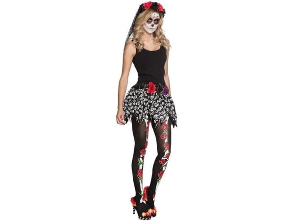 Boland 97064, Fancy dress tiara, Adult, Female, Polyester, Polypropylene (PP), Black, Red, 50 g