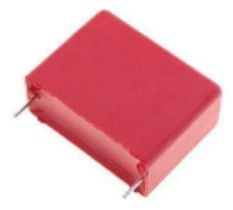 WIMA MKP1J032205F00KSSD, Fixed capacitor, Film, Overflate, AC, Rød, 220 nF