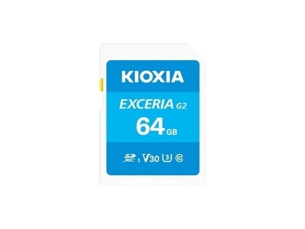 Kioxia LNEX2L064GG4, 64 GB, MicroSDXC, klasse 10, UHS-I, 100 MB/s, 50 MB/s
