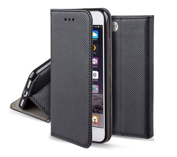 Fonekit BookCase beskyttelsesdeksel, iPhone 11 Pro, svart, 2 kvalitet