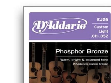 D''Addario EJ26, Gitarr, Stål, Akustisk, 6 styck