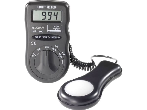 VOLTCRAFT MS-1300 Luxmeter 0,1 - 50000 lx