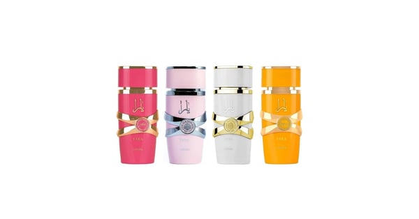 Lattafa Yara EDP Yara 25 ml + EDP Yara Candy 25 ml + EDP Yara Moi 25 ml + EDP Yara Tous 25 ml (kvinna
